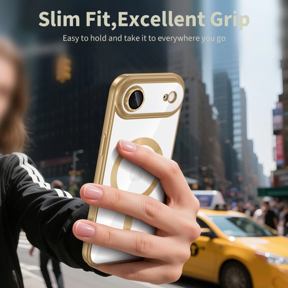 Techsuit Luxury Crystal MagSafe pro iPhone 17 Air stříbrný - náhled 5