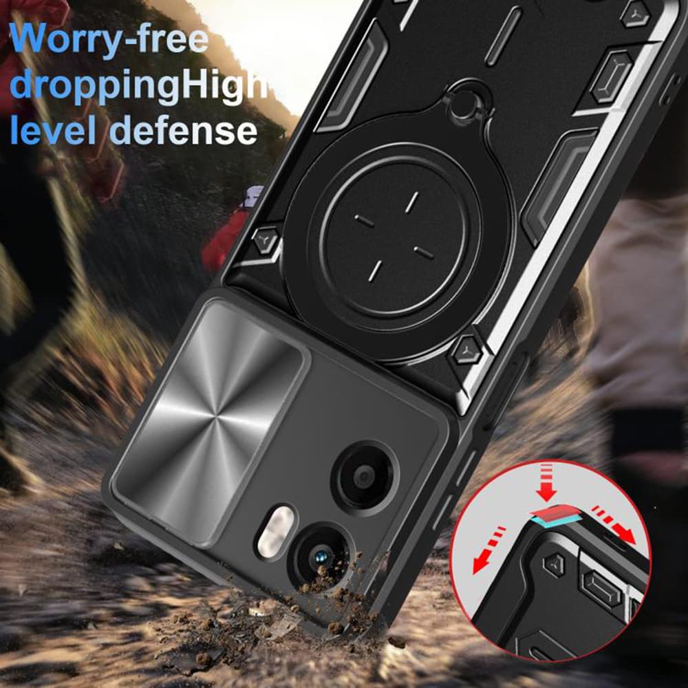 Ochranné pouzdro Techsuit CamGuard Pro pro Motorola Moto G05 E15 černé - náhled 5