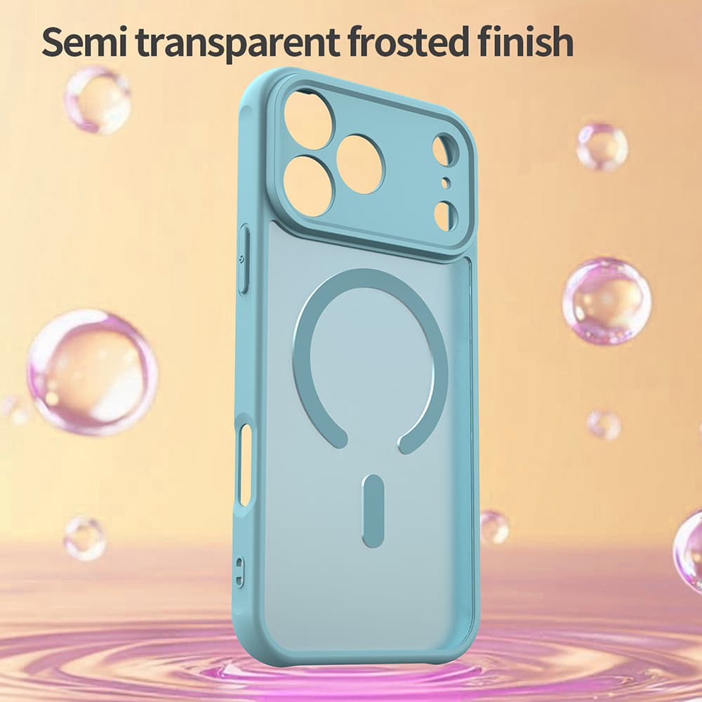 Techsuit HaloFrost II MagSafe pro iPhone 17 Pro Max mátově zelená - náhled 5