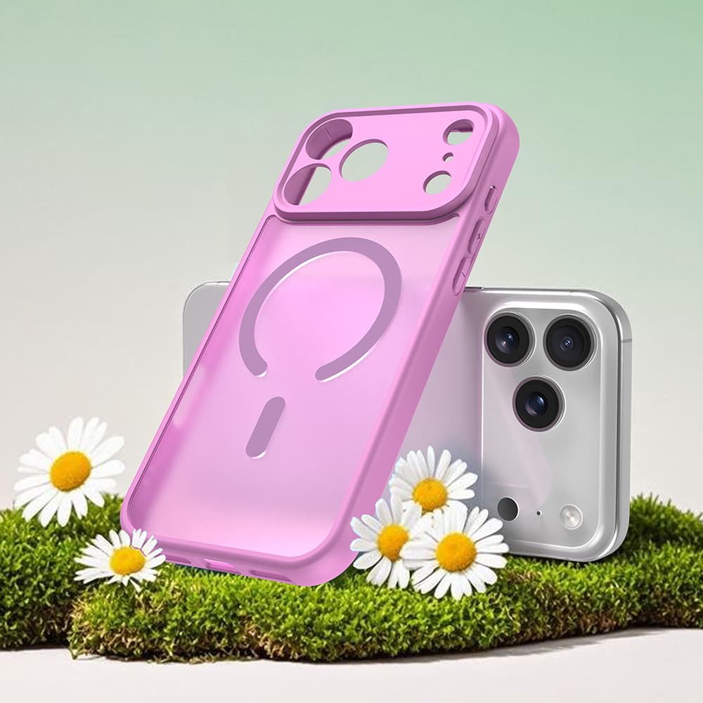 Techsuit HaloFrost II MagSafe pro iPhone 17 Pro Max růžová - náhled 5