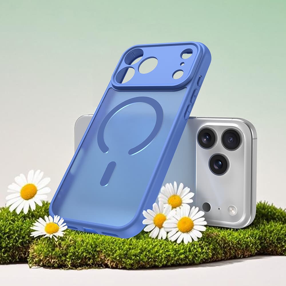 Techsuit HaloFrost II MagSafe pro iPhone 17 Pro nebesky modrá - náhled 5