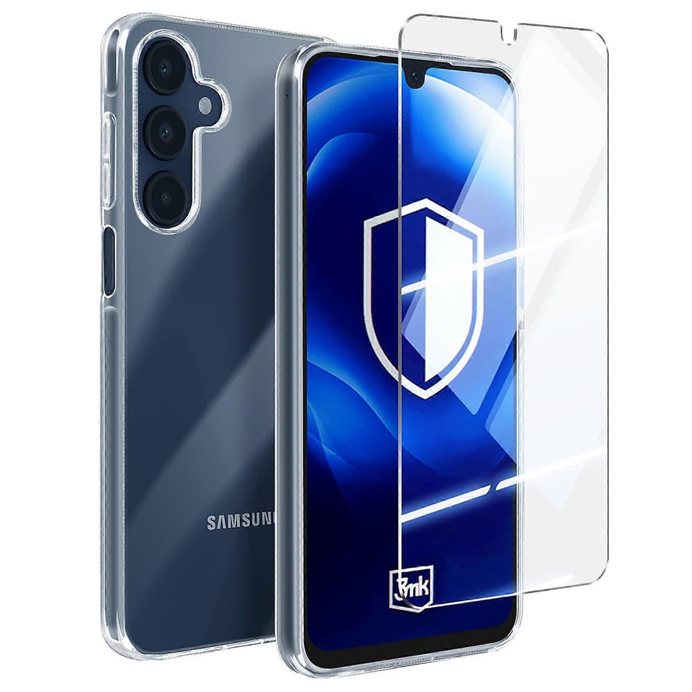 3mk Pack ComfortDuo sklo a pouzdro Samsung Galaxy A36 5G A56 5G průhledné - náhled 5