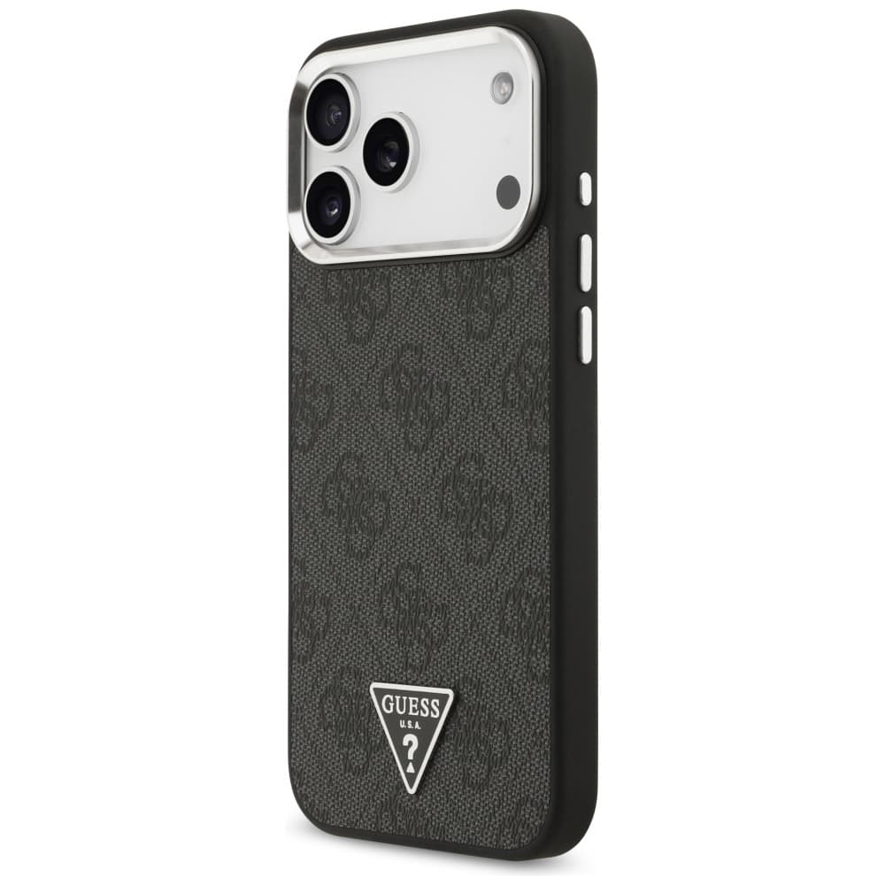 Guess Hardcase 4G Triangle Logo MagSafe pro iPhone 17 Pro Max černý - náhled 5