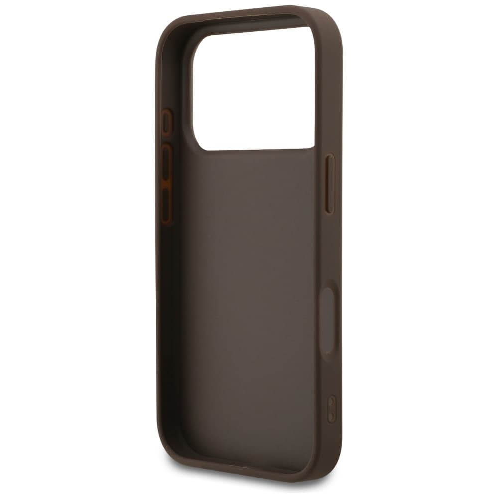 Guess Hardcase 4G Classic GUHCP17LG4GFBR pro iPhone 17 Pro hnědý - náhled 5