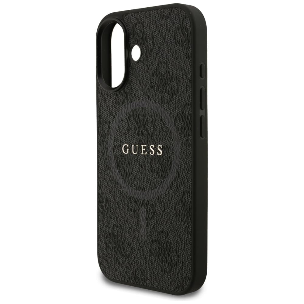 Guess 4G Ring Classic Logo MagSafe iPhone 17 černý - náhled 5