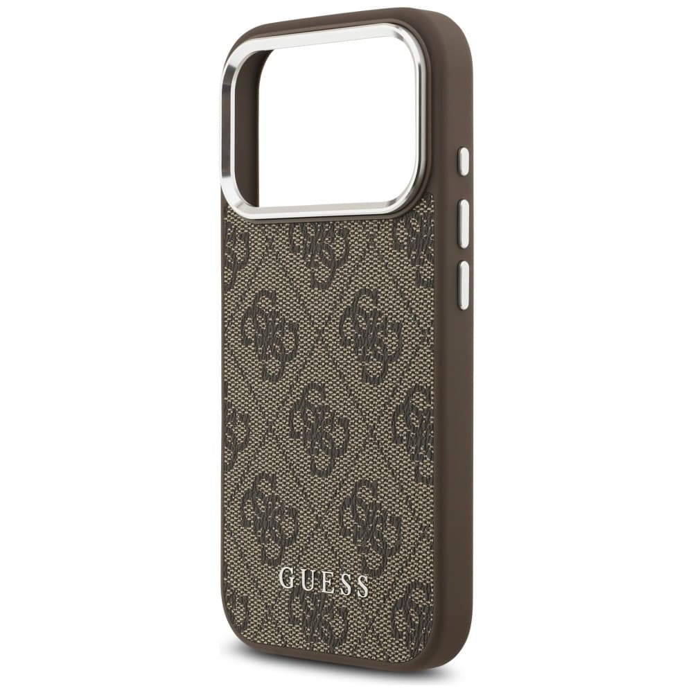 Guess Hardcase 4G Classic Logo MagSafe iPhone 17 Pro hnědý - náhled 5
