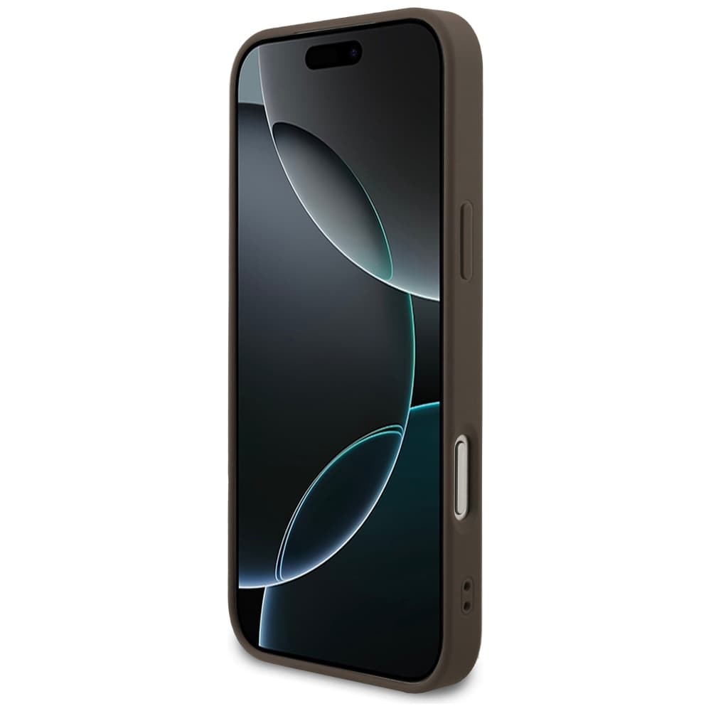 Guess 4G Ring Classic Logo MagSafe iPhone 17 Pro hnědý - náhled 5