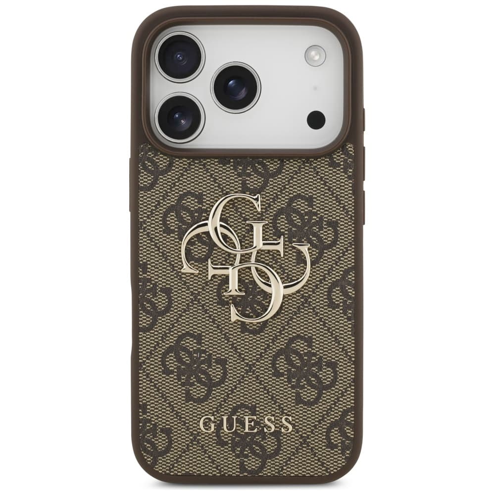 Guess Hardcase 4G Big Logo GUHCP17L4GMGBR iPhone 17 Pro hnědý - náhled 5