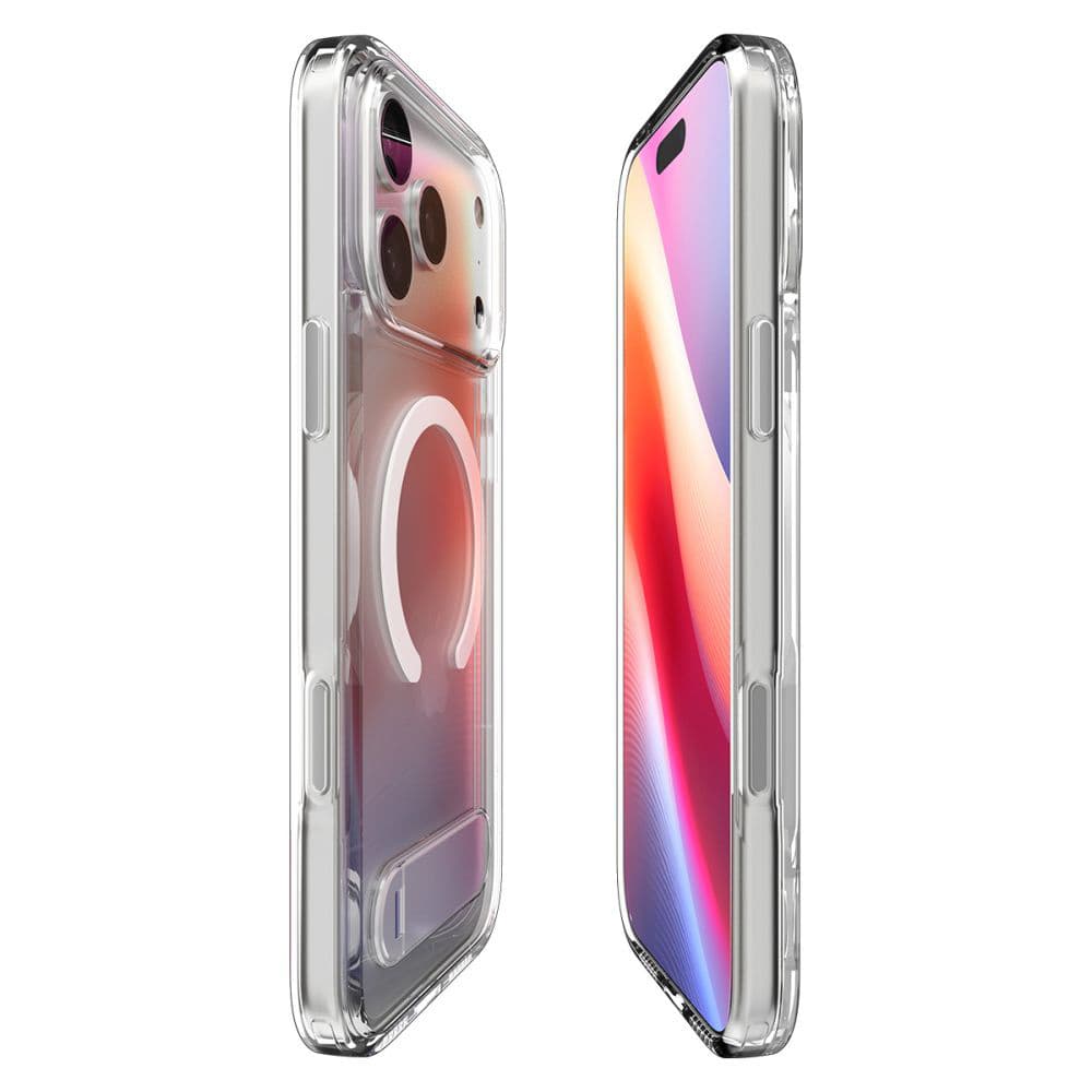 Spigen Ultra Hybrid S MagSafe iPhone 17 Pro čirý bílý - náhled 5