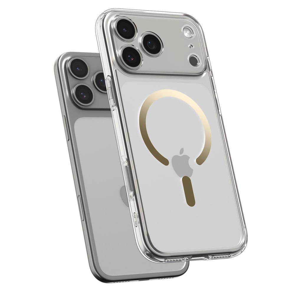 Spigen Ultra Hybrid MagSafe iPhone 17 Pro Max čirý zlatý - náhled 5