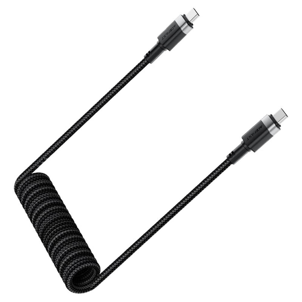 Acefast Data Cable C14-03 Rychlonabíjecí Type-C na Type-C 1.2m černý - náhled 5
