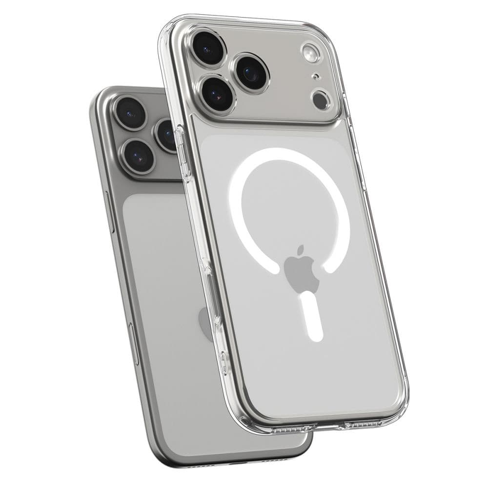 Spigen Ultra Hybrid MagSafe pro iPhone 17 Pro čirý bílý - náhled 5