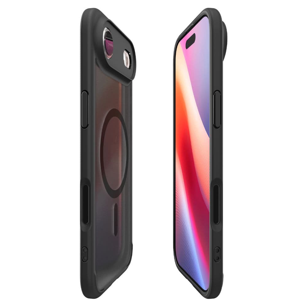 Spigen Ultra Hybrid MagSafe pro iPhone 17 Air v černé barvě Frost - náhled 5