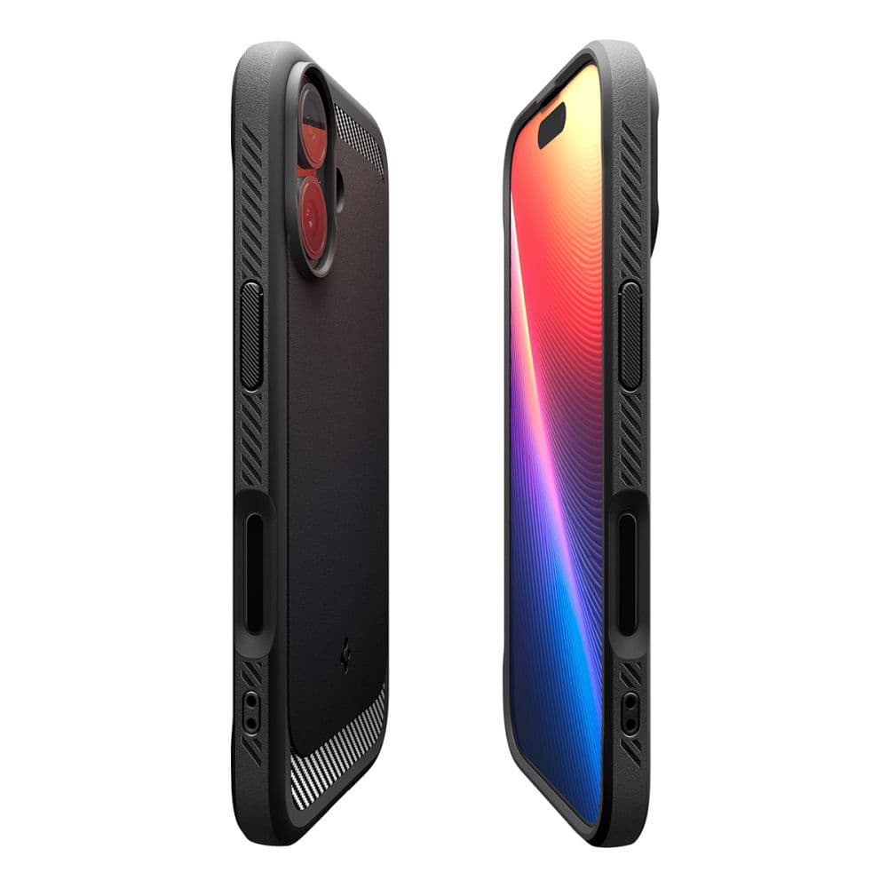 Spigen Rugged Armor MagSafe pro iPhone 17 matně černá - náhled 5