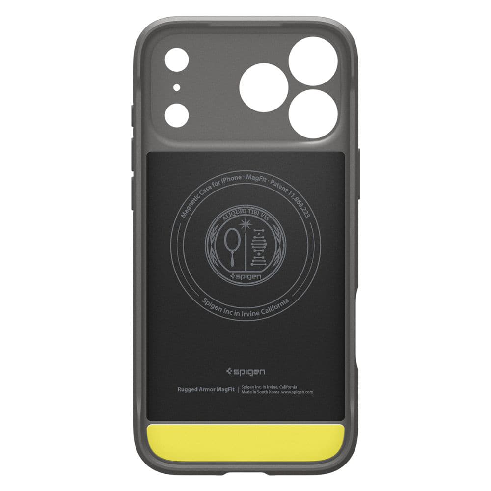 Spigen Rugged Armor MagSafe pro iPhone 17 Pro Max šedý - náhled 5