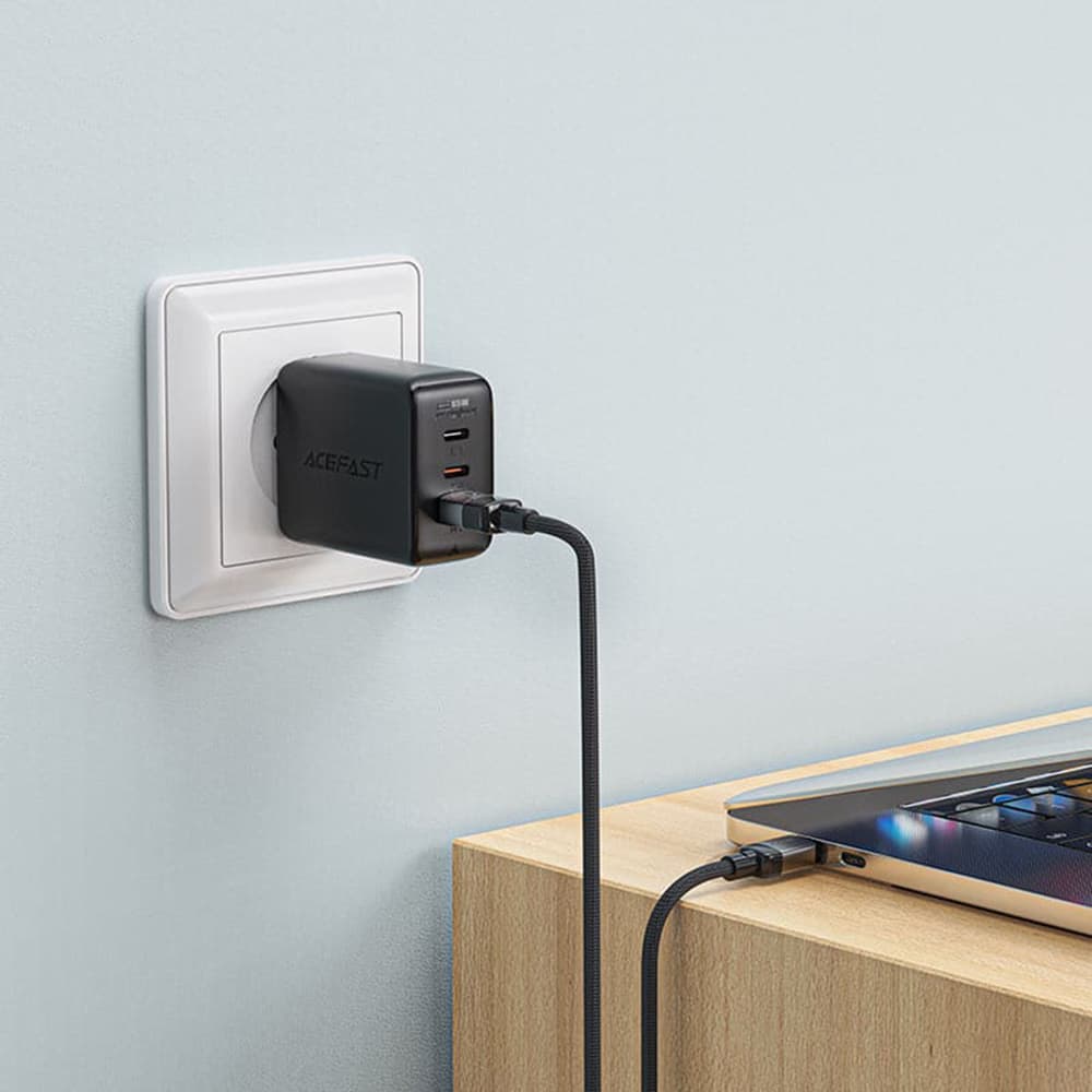 Acefast Datový kabel C9-04 USB na Type-C Rychlé nabíjení 1.2m černý - náhled 5