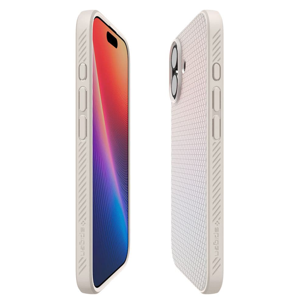 Spigen Liquid Air pro iPhone 17 v přírodní titanové barvě - náhled 5
