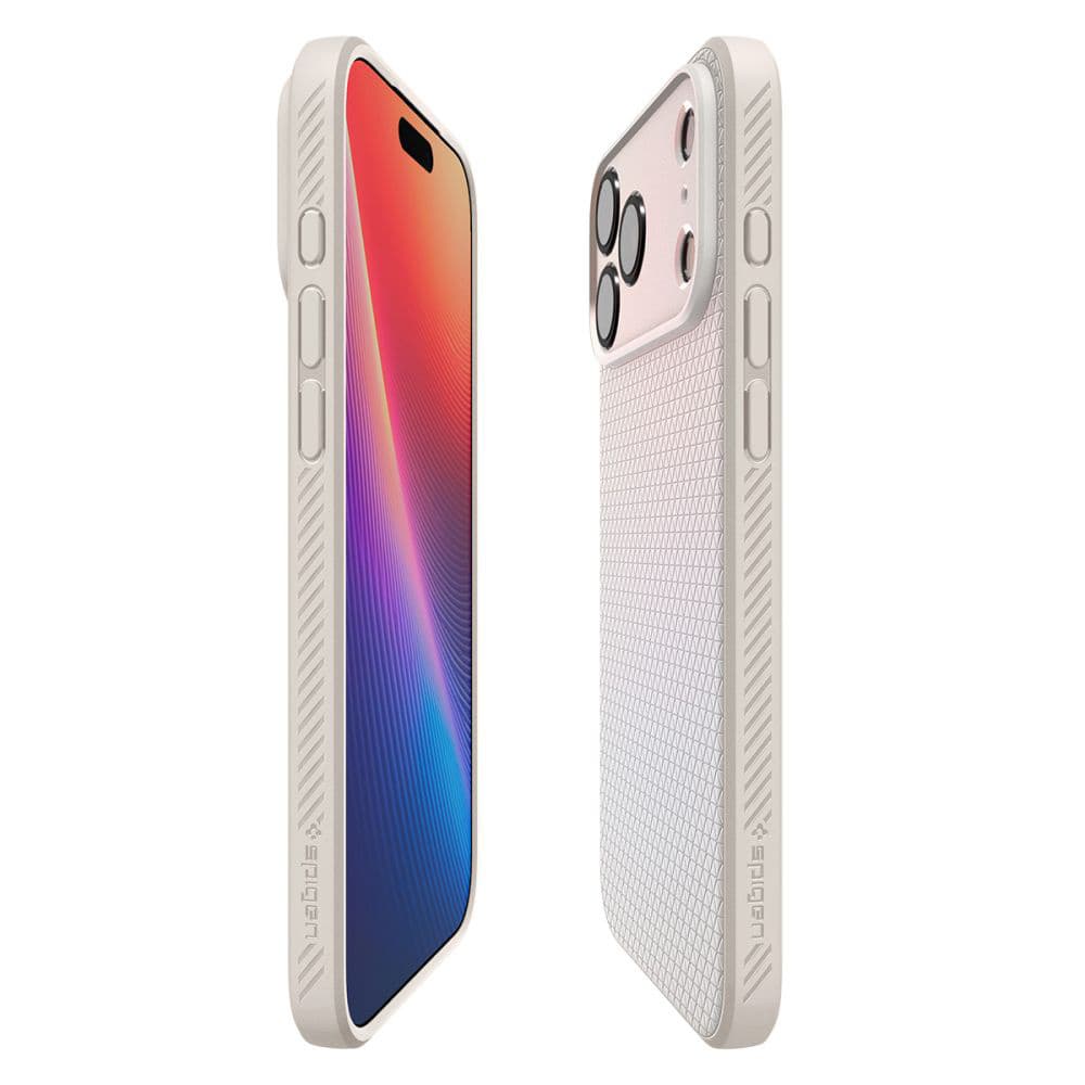 Spigen Liquid Air pro iPhone 17 Pro v přírodní titanové barvě - náhled 5