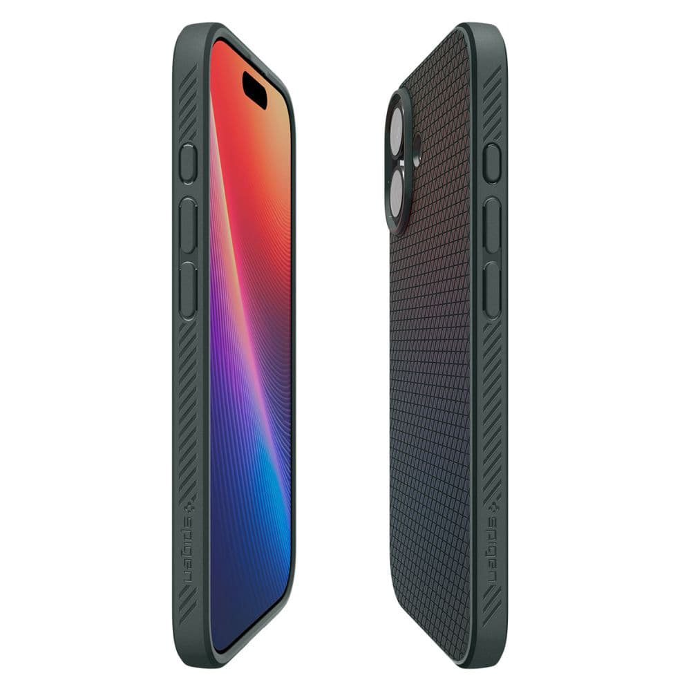 Spigen Liquid Air iPhone 17 v zelené barvě Abyss - náhled 5