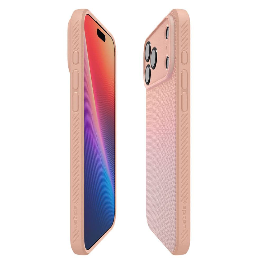 Spigen Liquid Air iPhone 17 Pro Max růžový titan - náhled 5