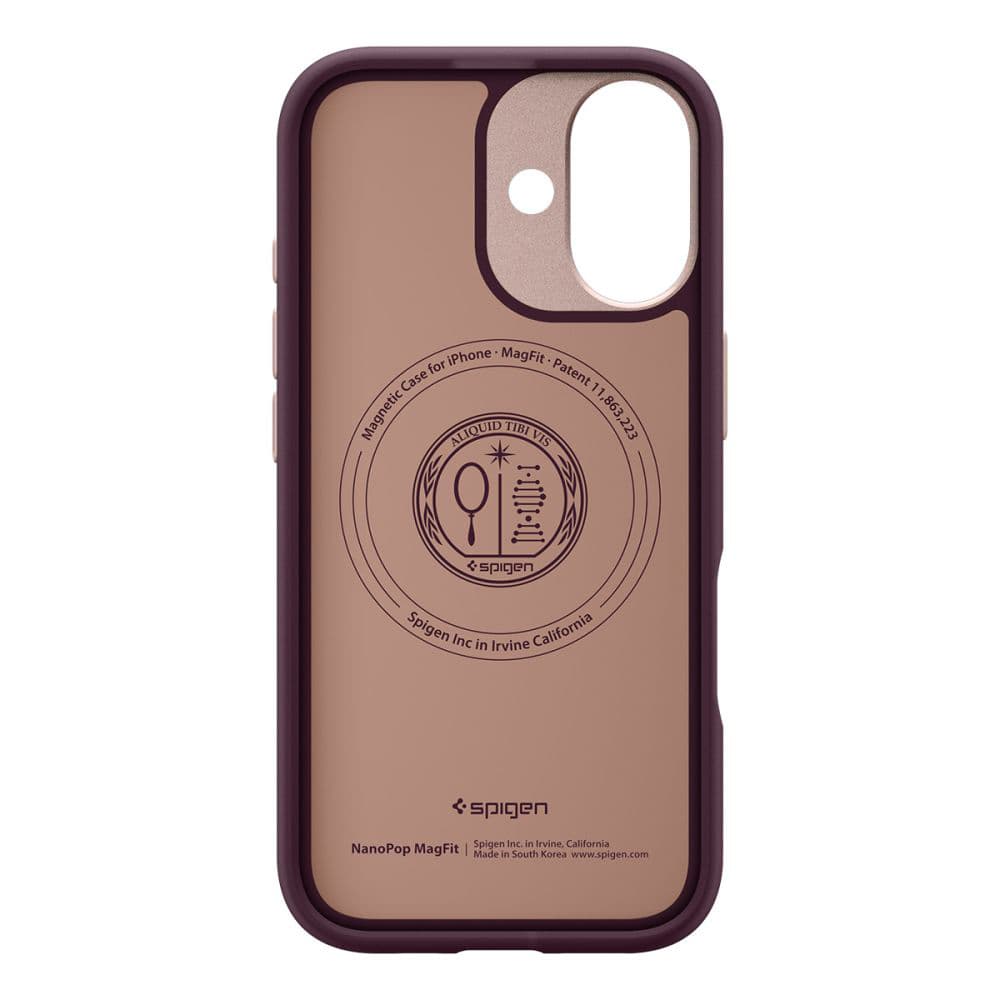 Spigen Caseology Nano Pop MagSafe pro iPhone 17 v barvě burgundy bean - náhled 5