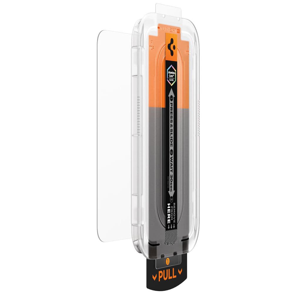 Spigen Glas.tR EZ-FIT Pro pro iPhone 16 Pro iPhone 17 iPhone 17 Pro Privacy - náhled 5