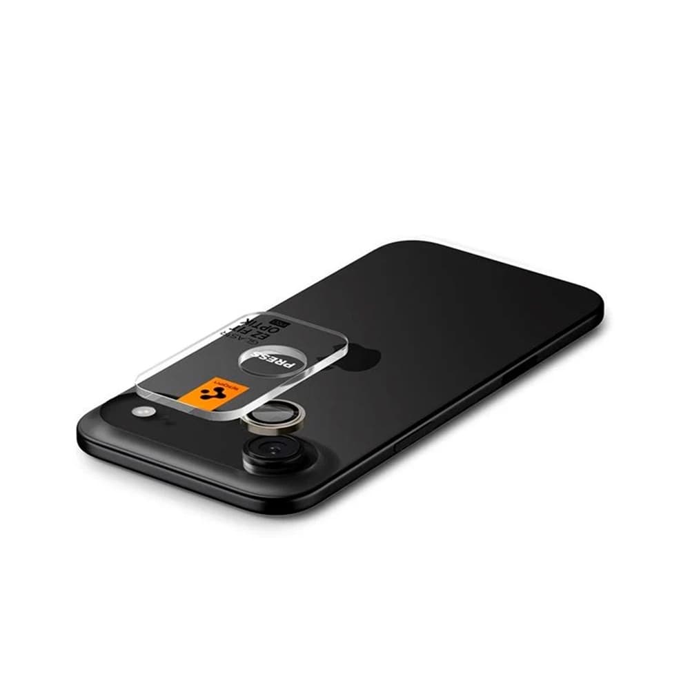 Spigen Optik.tR EZ Fit Pro sklo na kameru (2 ks) iPhone 17 Air černá - náhled 5
