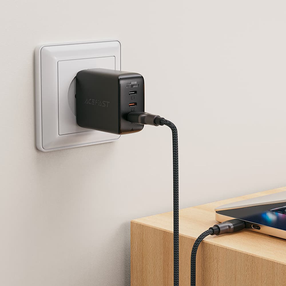 Acefast Datový kabel C10-04 Rychlé nabíjení USB na Type-C 1.2m černý - náhled 5