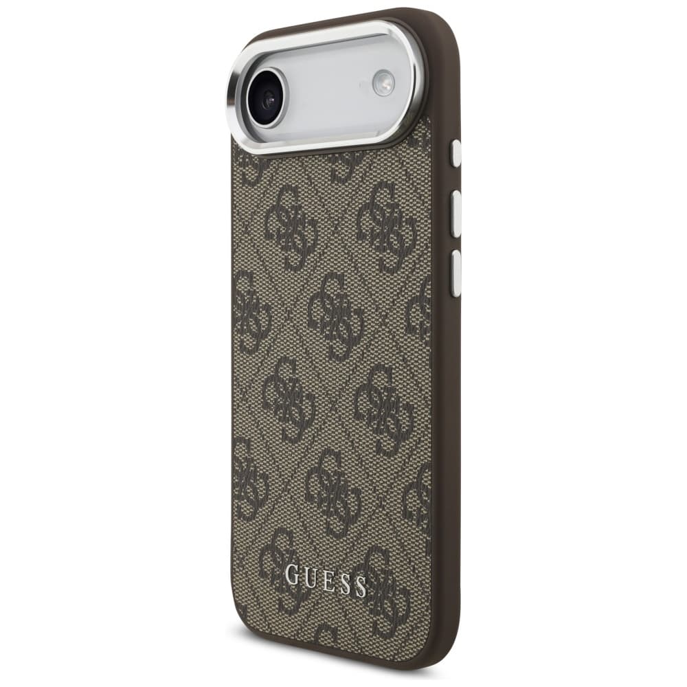 Guess Hardcase 4G Classic Logo MagSafe iPhone 17 Air Hnědý - náhled 5