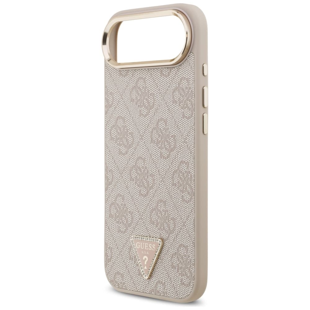 Guess Hardcase 4G Triangle Logo MagSafe iPhone 17 Air růžová - náhled 5