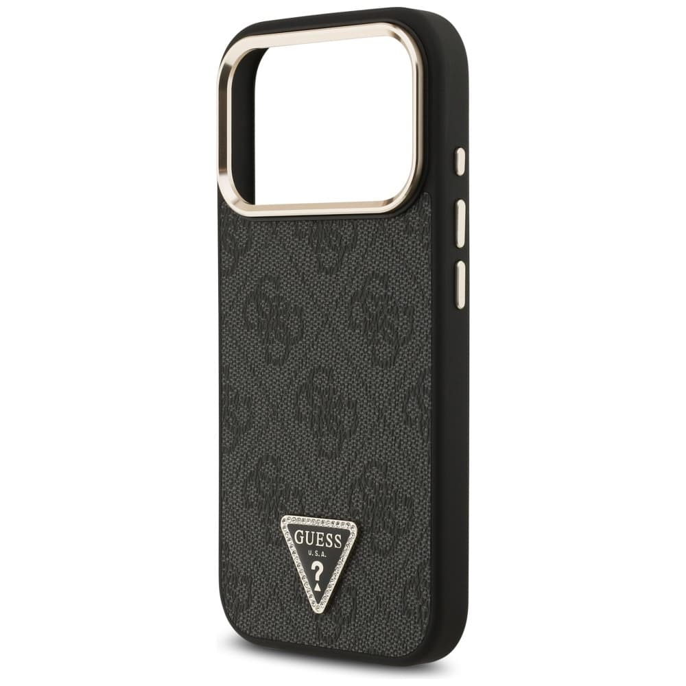 Guess Hardcase 4G Triangle Logo MagSafe iPhone 17 Pro Max černý - náhled 5