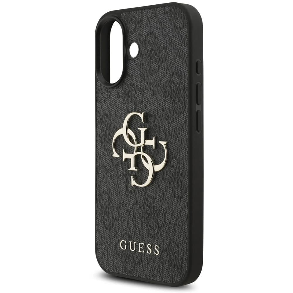 Guess Hardcase 4G Classic Logo s popruhem iPhone 17 černá - náhled 5