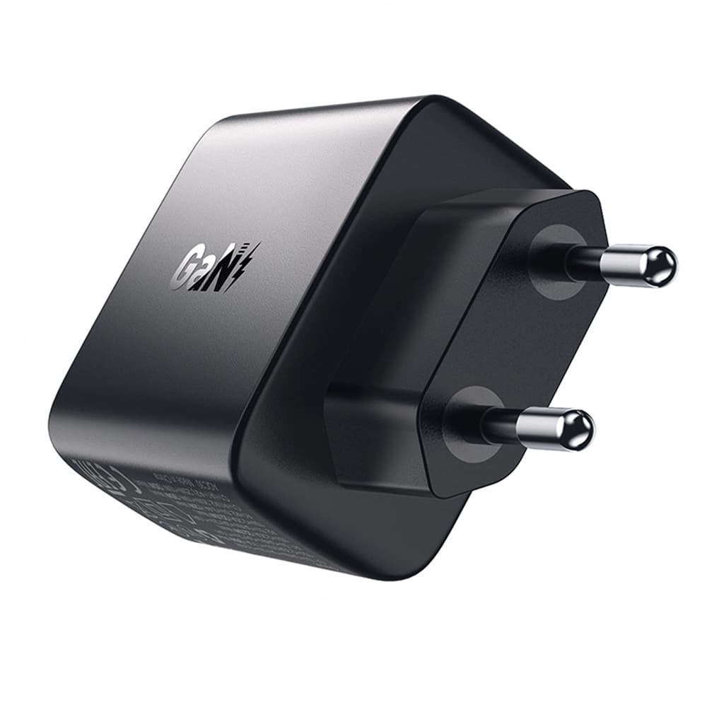 Acefast - Nástěnná nabíječka (A57) GaN Rychlé nabíjení 2x USB Type-C PD35W Smart Chip černá - náhled 5