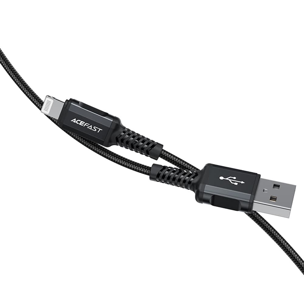 Acefast Datový kabel C4-02 Rychlé nabíjení USB na Lightning 1.8m černý - náhled 5