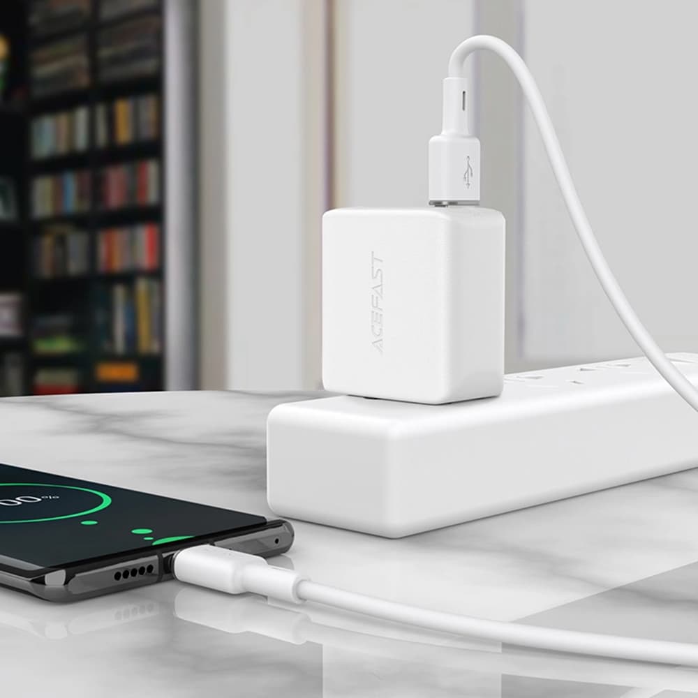 Acefast Datový kabel C2-04 USB na Type-C Rychlé nabíjení 3A 1.2m černý - náhled 5