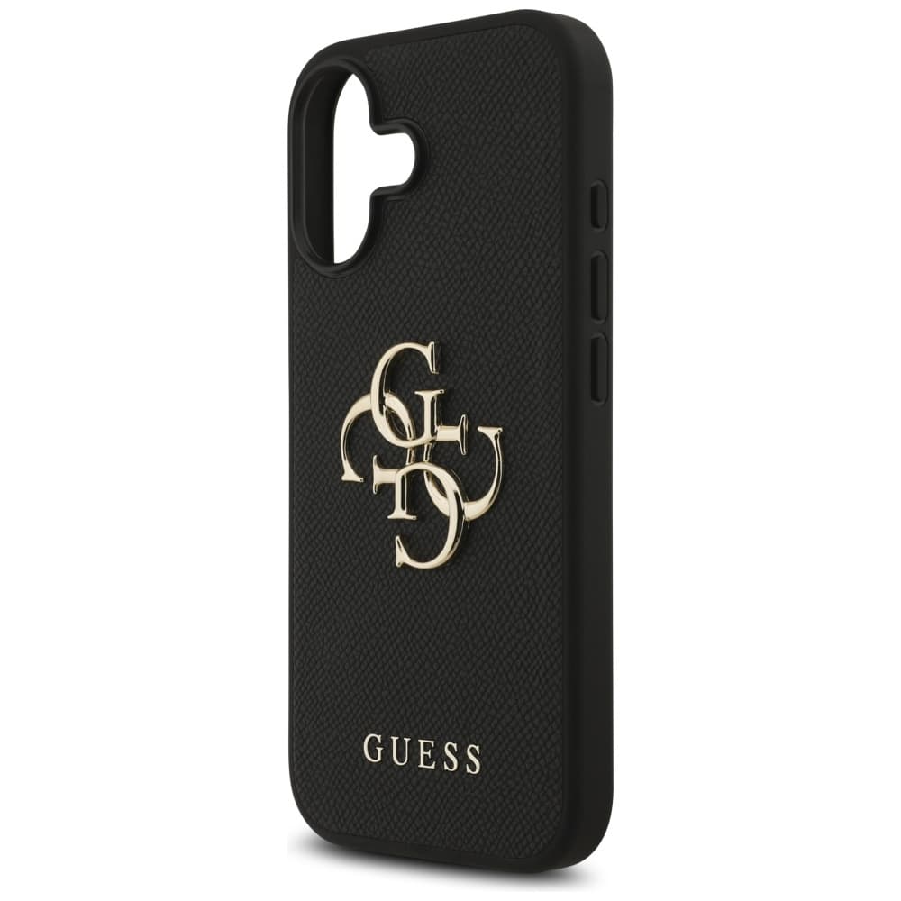 Guess Hardcase 4G Grained Big and Classic Logo iPhone 17 černý - náhled 5
