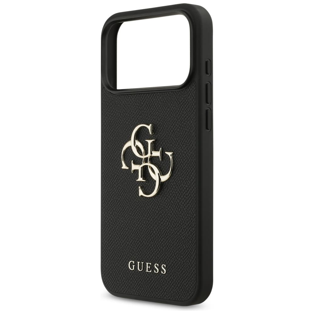 Guess Hardcase 4G Grained Big and Classic Logo iPhone 17 Pro Max černá - náhled 5