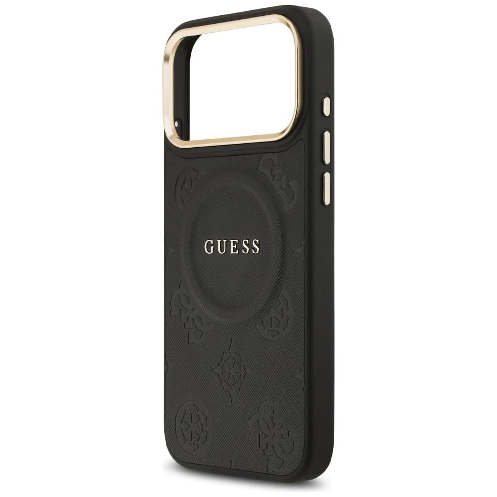 Guess Peony Hot Stamp MagSafe GUHMP17XPSAMSECK iPhone 17 Pro Max černý - náhled 5