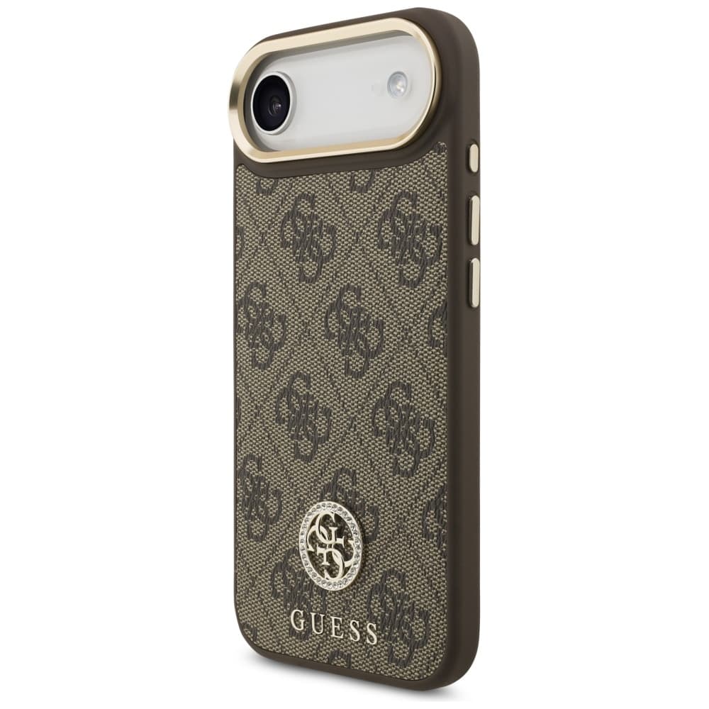 Guess 4G Strass Logo MagSafe pro iPhone 17 Air hnědý - náhled 5