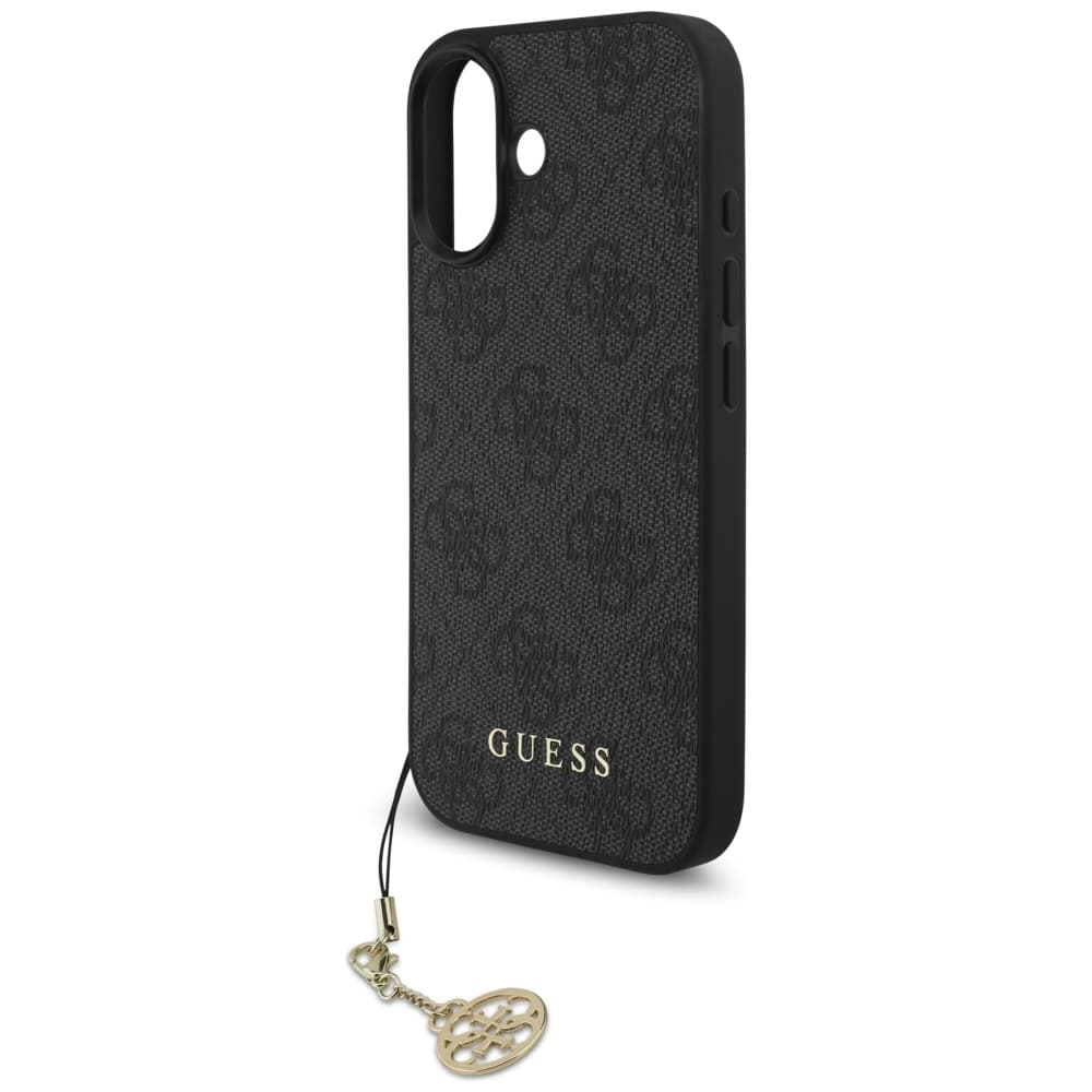 Guess Hardcase 4G Charm Cradle MagSafe iPhone 17 Černá - náhled 5