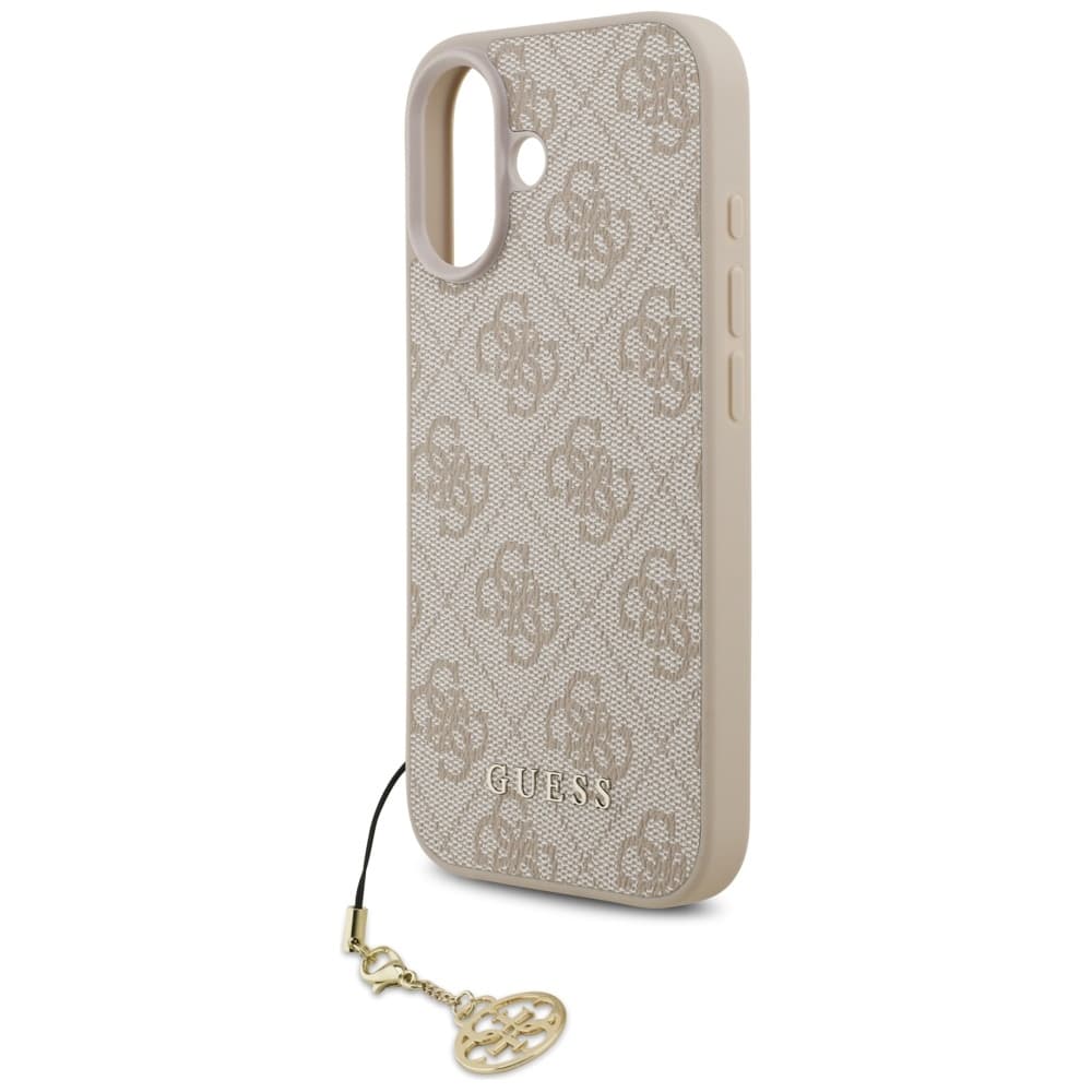 Guess Hardcase 4G Charm Cradle MagSafe iPhone 17 růžová - náhled 5