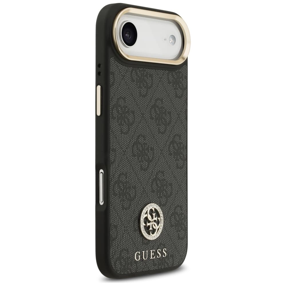 Guess Hardcase 4G Strass Logo MagSafe iPhone 17 Air černý - náhled 5