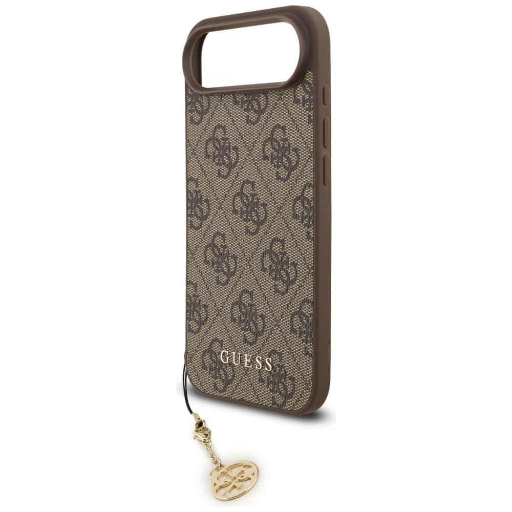 Guess Hardcase 4G Charm Cradle MagSafe iPhone 17 Air Hnědý - náhled 5