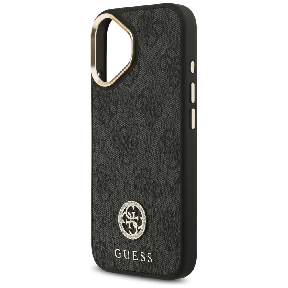 Guess Hardcase 4G Strass Logo MagSafe iPhone 17 černá - náhled 5