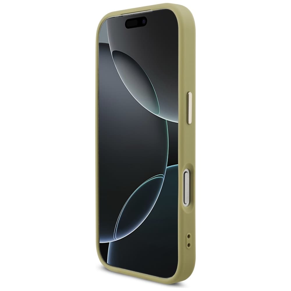 Guess Fixed Glitter Big 4G Metal Frame iPhone 17 Pro zlatá - náhled 5