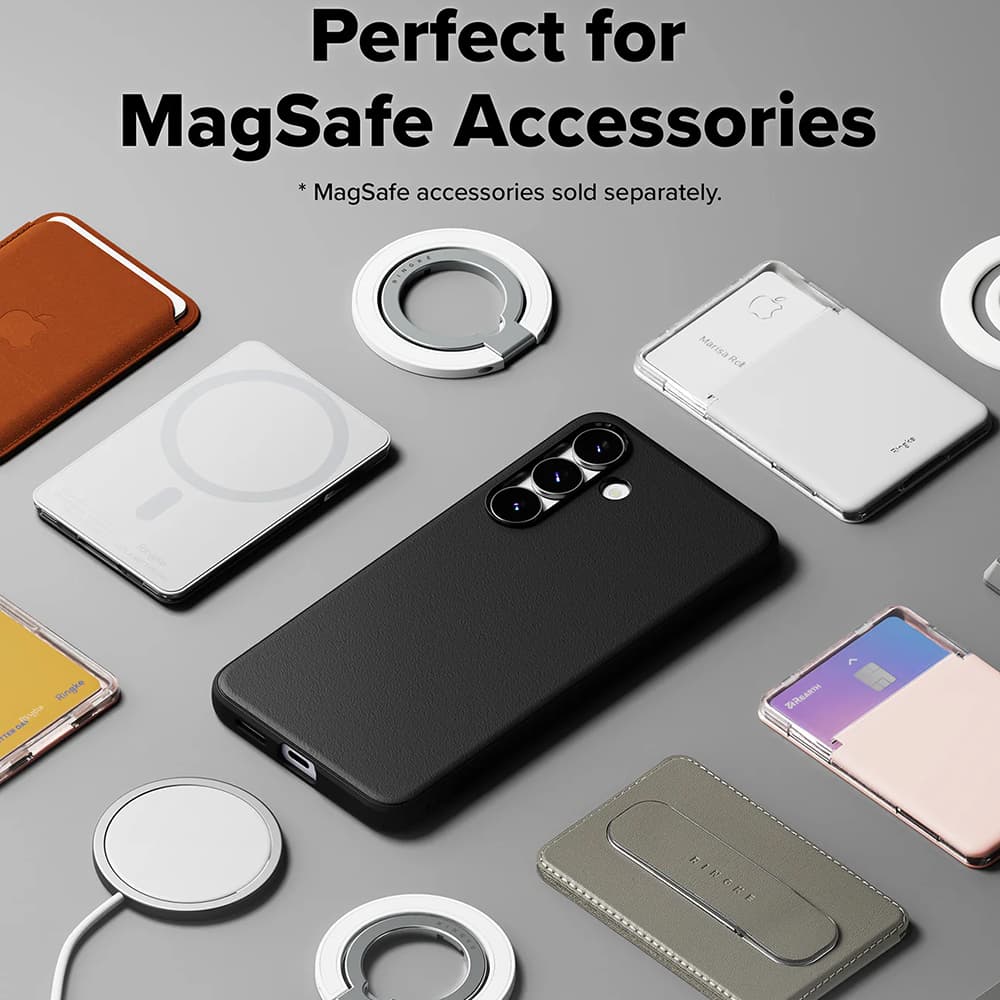Pouzdro Ringke Onyx MagSafe pro Samsung Galaxy S25 FE černé - náhled 5