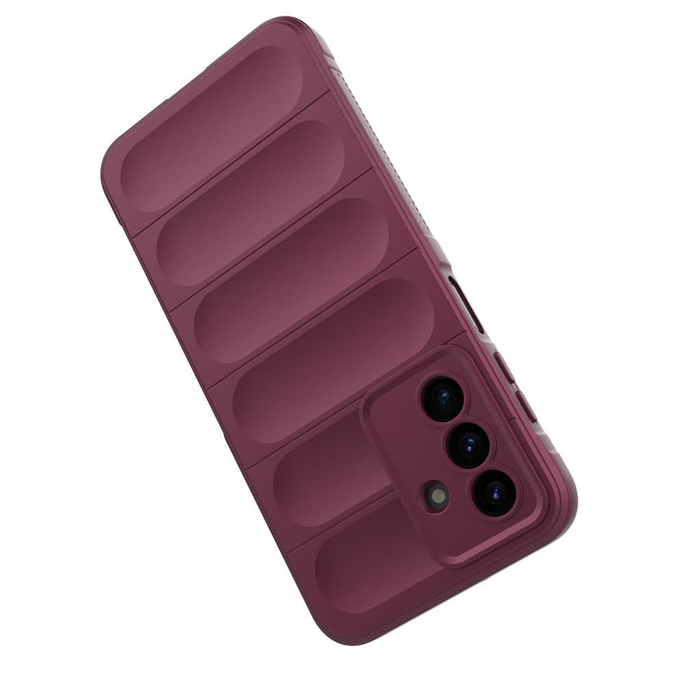 Techsuit Magic Shield pro Samsung Galaxy A17 5G A17 4G v barvě bordó - náhled 5