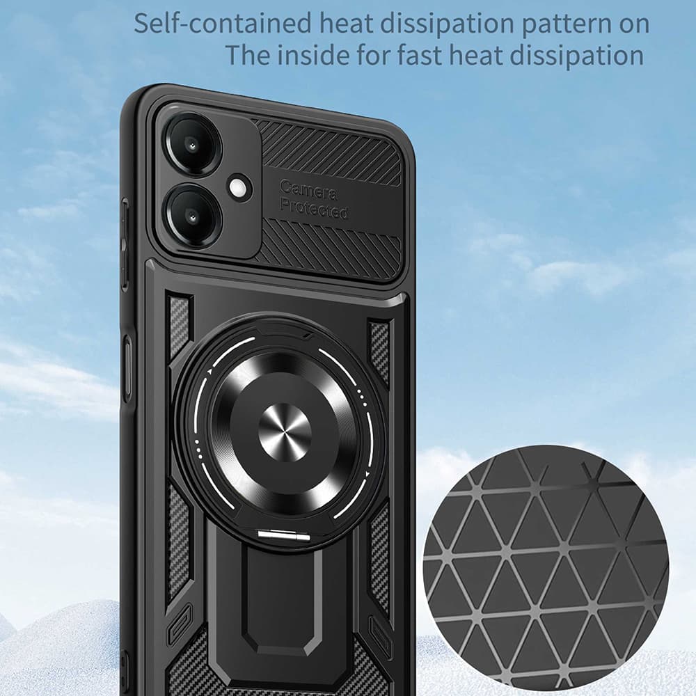 Techsuit RuggedCam pro Samsung Galaxy A07 4G fialová - náhled 5