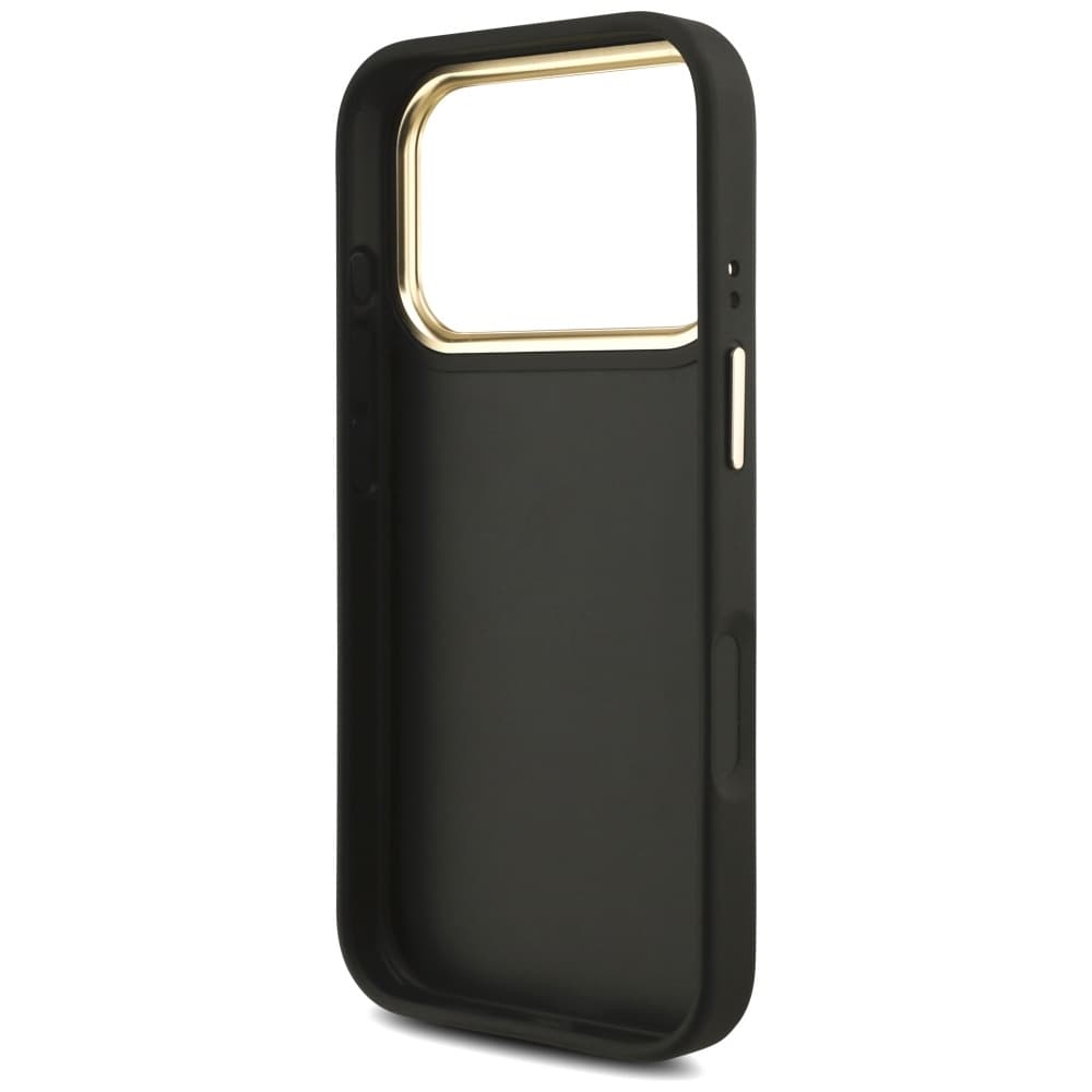 Guess Big 4G Classic Logo s velkým popruhem kovová tlačítka iPhone 17 Pro černá - náhled 5