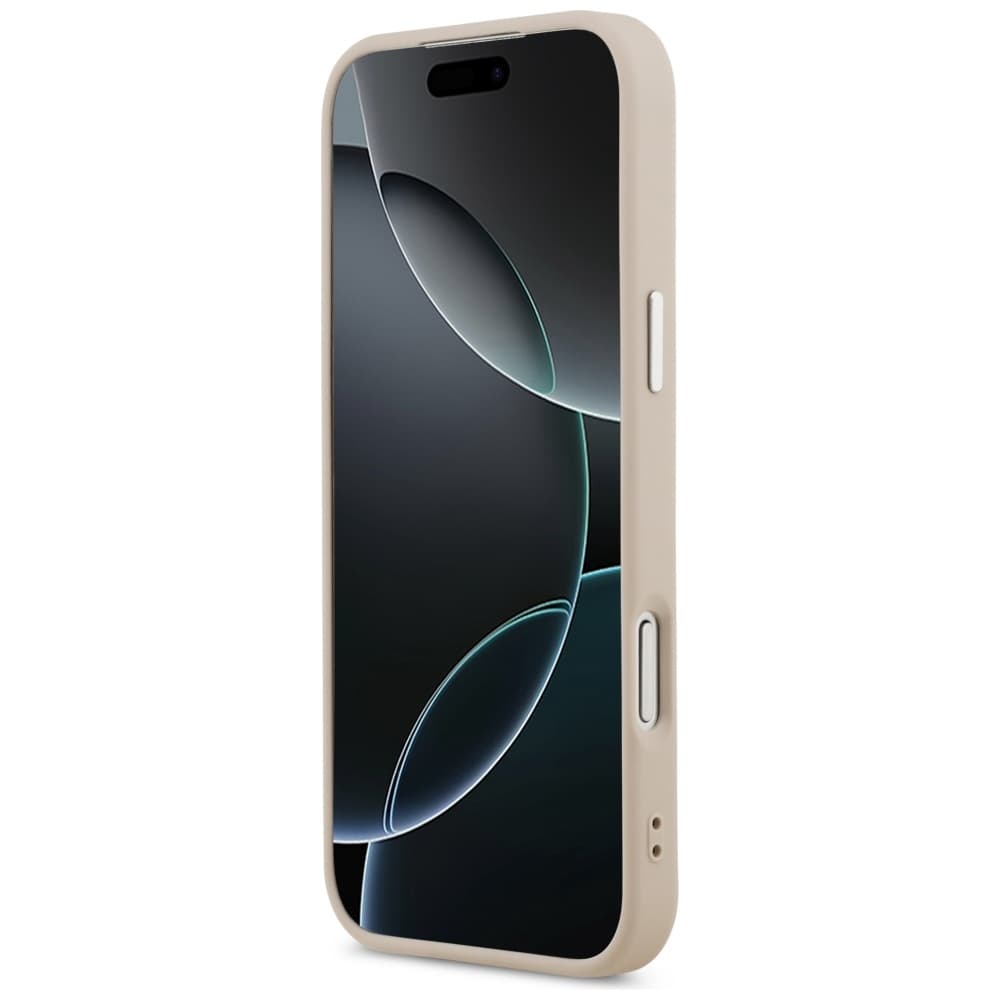 Guess Hardcase Triangle Logo MagSafe iPhone 17 Pro růžová - náhled 5